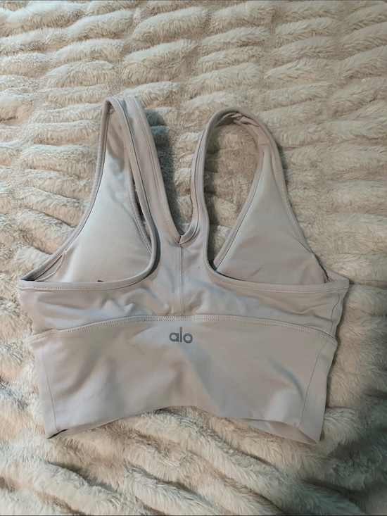 ALO Yoga Other - ALO Yoga Wild Thing Light Beige Racerback Sports Bra XS